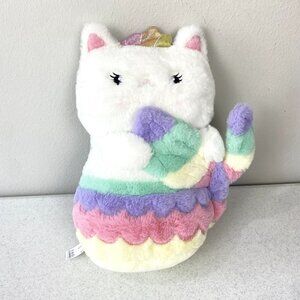 FAO Schwarz Meowmaid Plush Stuffed Animal Toy with LED Lights and Sound 12.5"